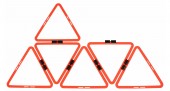 Scarita fotbal - Agilitate (trepte triunghiulare)