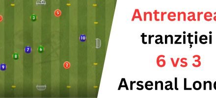 Arsenal Londra: 6 vs 3 la patru porți