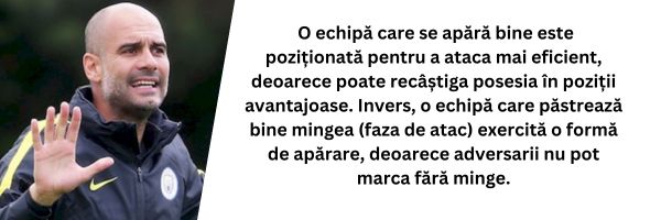 Atacul și apărarea sunt același lucru – Pep Guardiola