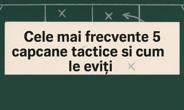 Cele mai frecvente 5 capcane tactice și cum le eviți