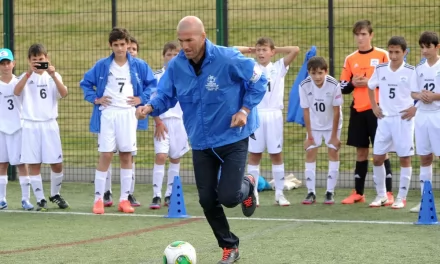 Zinedine Zidane: „Un copil care simte libertate pe teren va deveni un jucător creativ.”