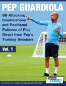 Exercitii pentru fotbal - P. Guardiola, 88 combinații în atac și atacuri poziționale